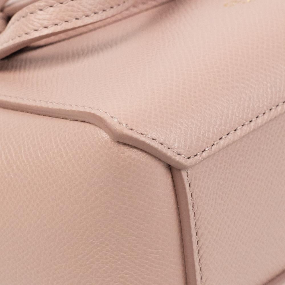 Céline, Belt Pico in pink leather 1