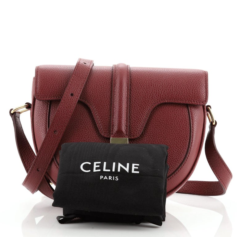 Celine Small Leather Besace