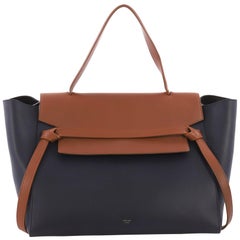 Celine Bicolor Belt Bag Leather Medium