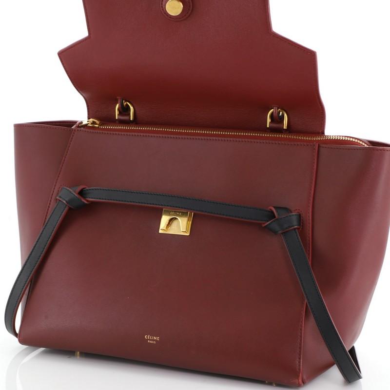 Celine Bicolor Belt Bag Leather Mini 2