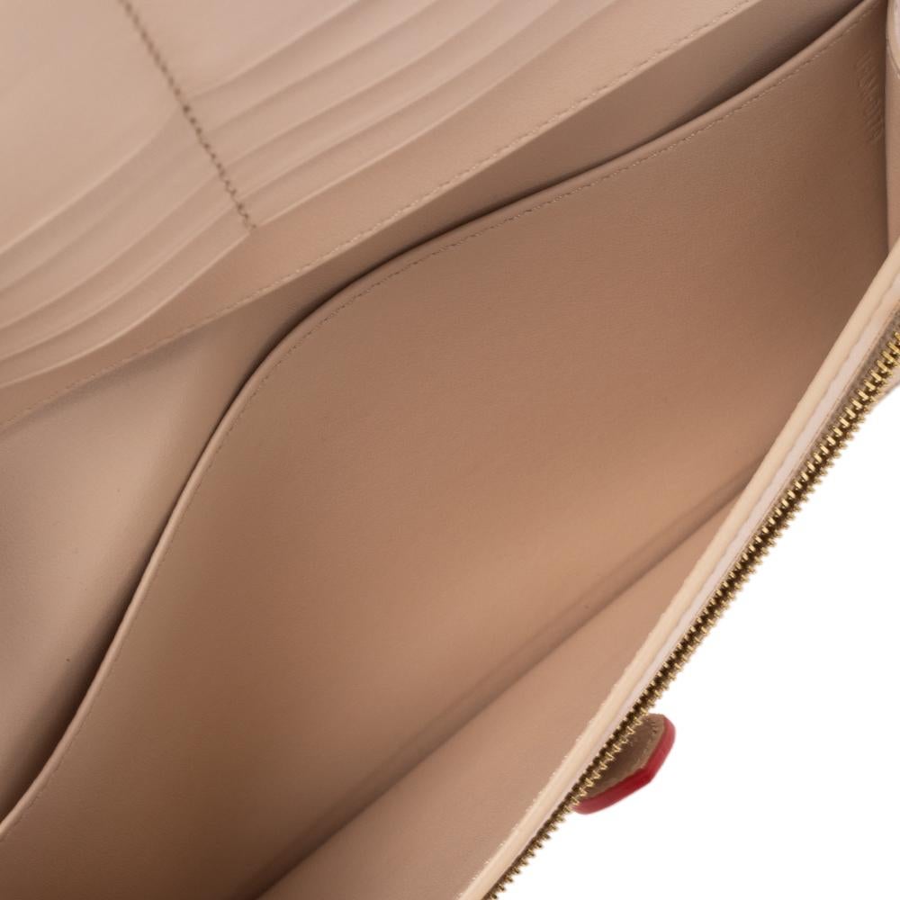 Celine Bicolor Leather Large Strap Wallet 1