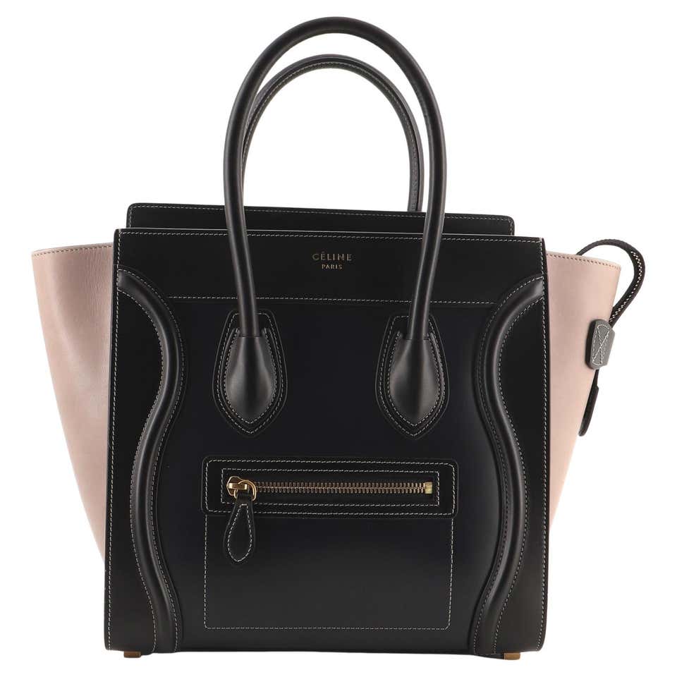 Celine Luggage Handbag Smooth Leather Mini at 1stDibs