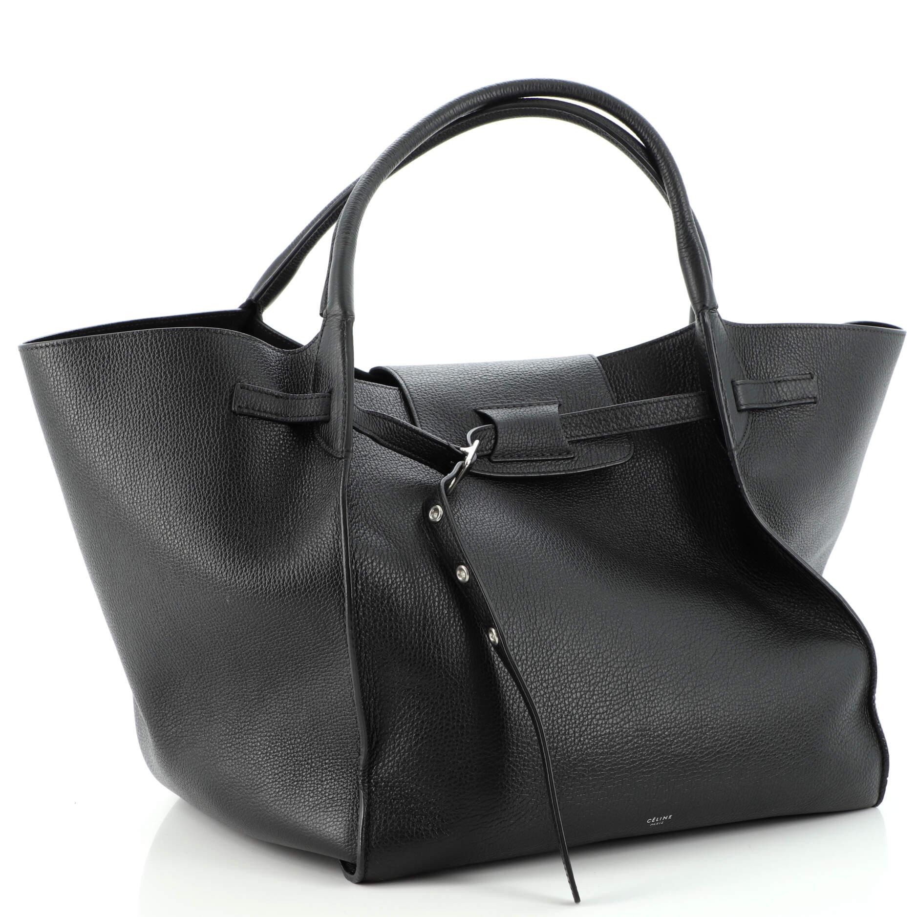 Celine Big Bag Grained Calfskin Medium In Good Condition In NY, NY