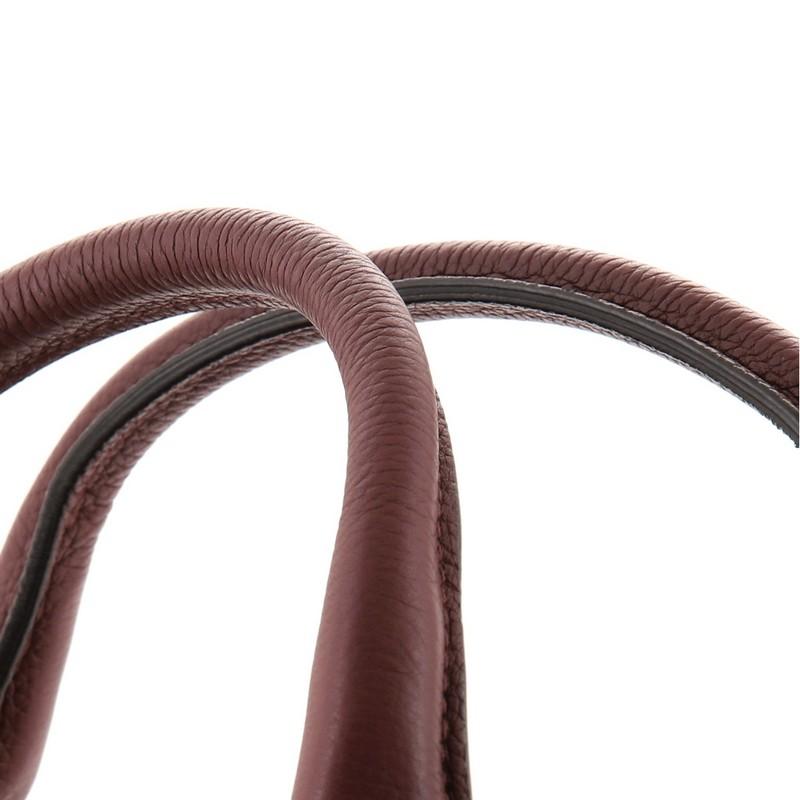 Große Tasche aus genarbtem Kalbsleder, klein 1