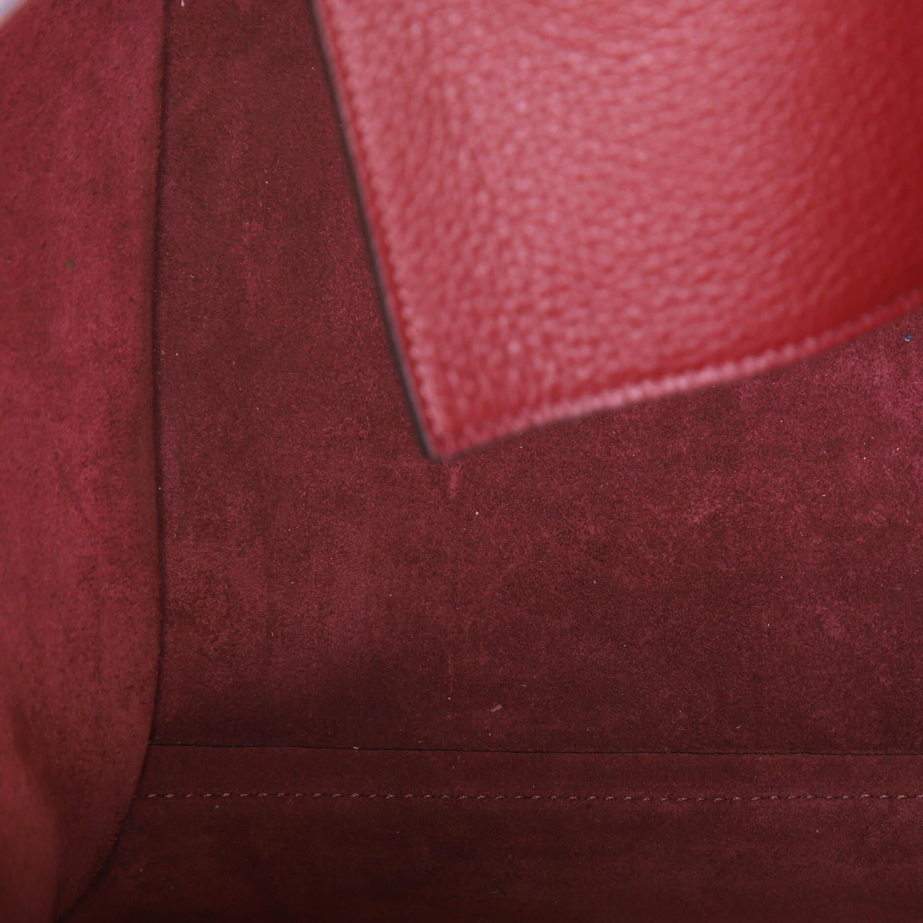 Brown Celine Big Bag Grained Calfskin Small