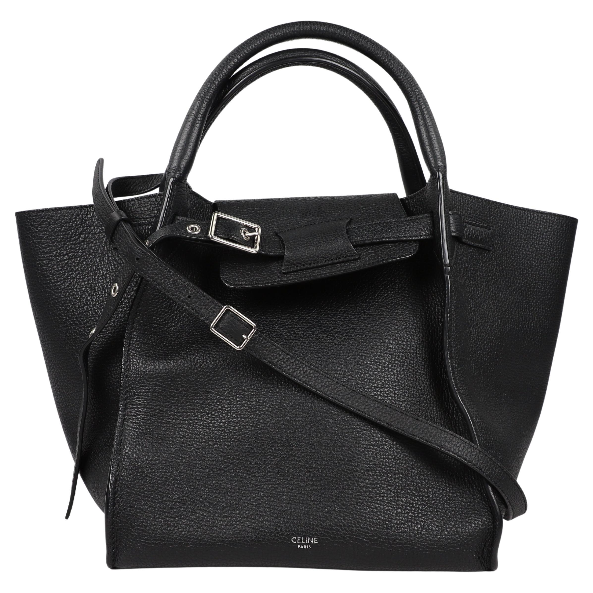 Celine Big Bag leather handbag For Sale at 1stDibs