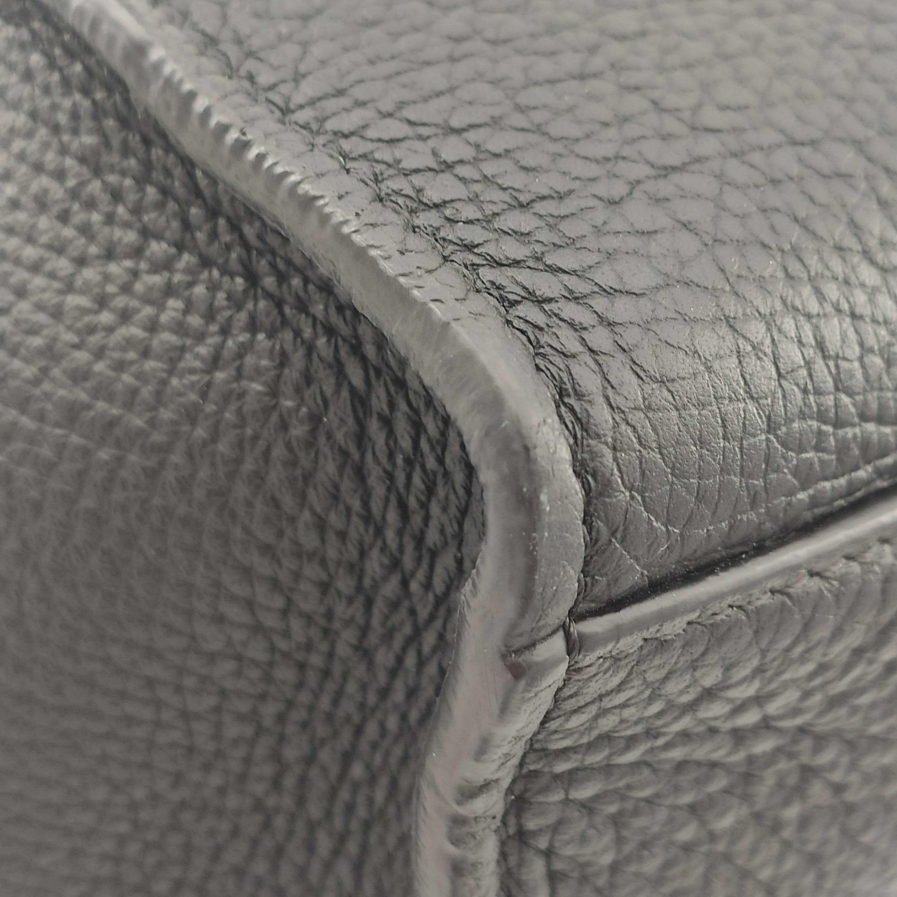 CÉLINE Big bag Shoulder bag in Black Leather 6