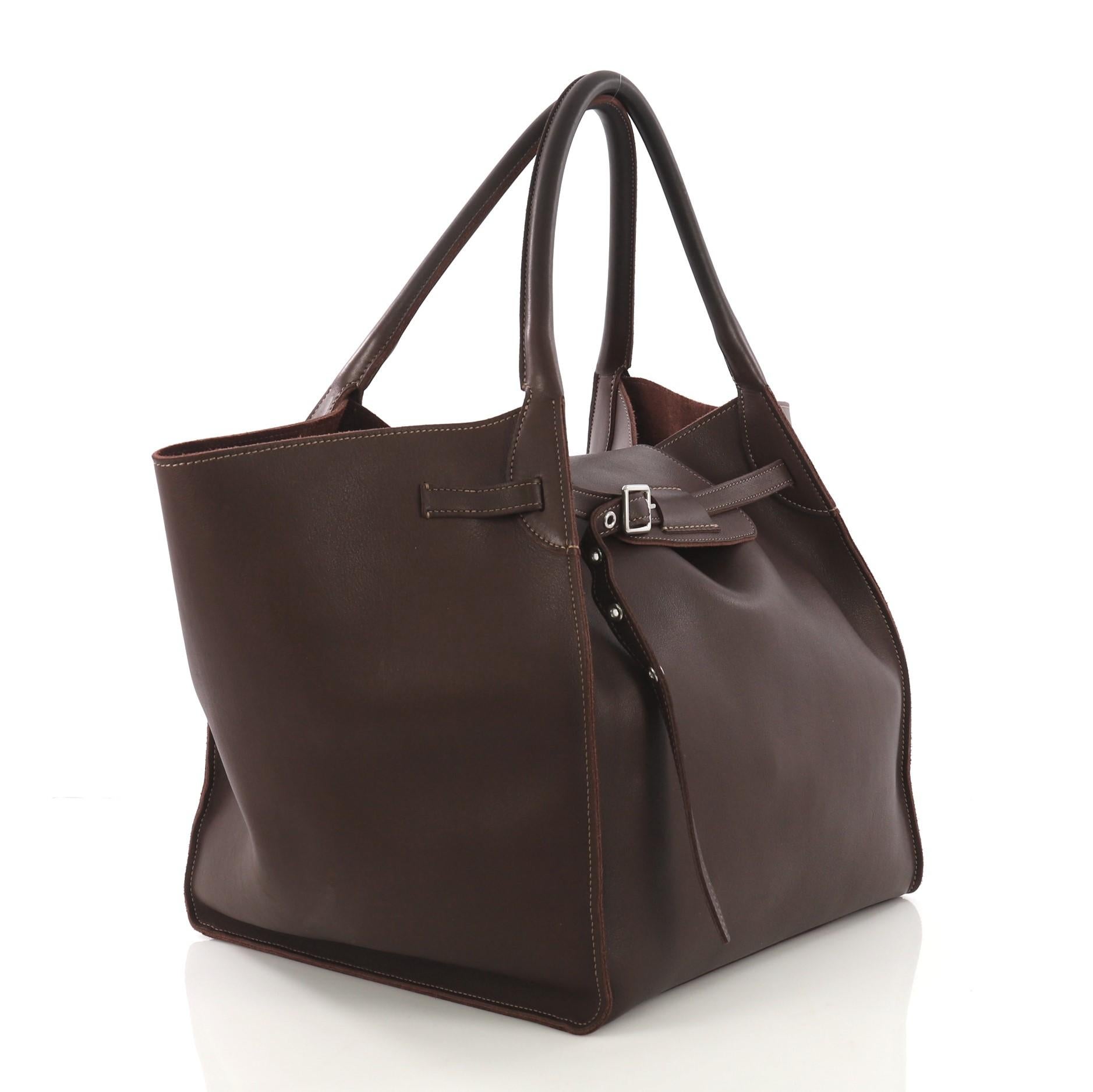 Celine Big Bag Smooth Leather Medium In Good Condition In NY, NY