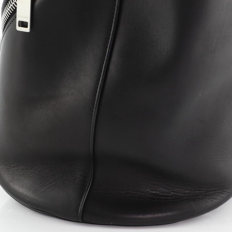 Women's or Men's Celine Biker Bucket Shoulder Bag Calfskin Small