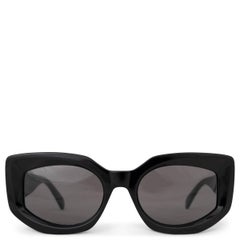CELINE Schwarze Acetat BOLD 3 DOT SQUARE Sonnenbrille CL40277I