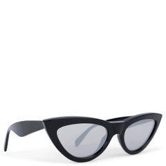 CELINE black acetate CAT-EYE Sunglasses CL40019I