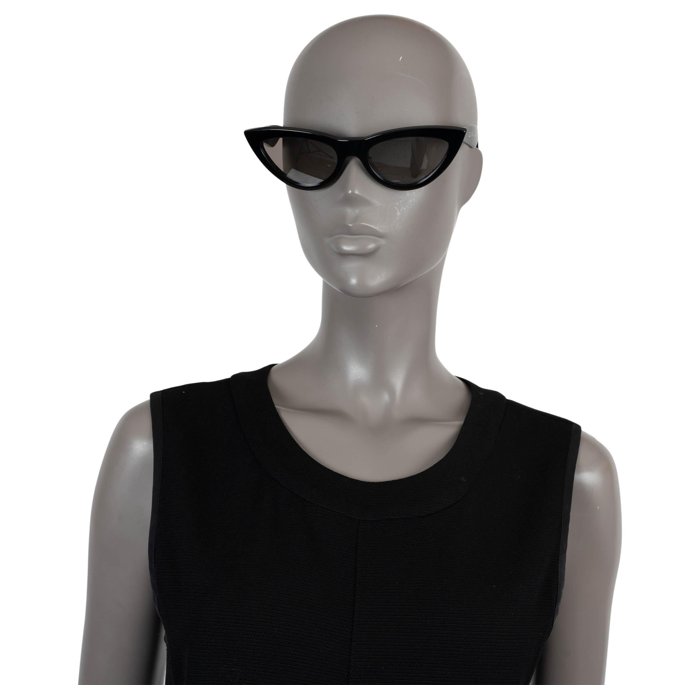 CELINE black acetate CAT-EYE Sunglasses CL40019I 2