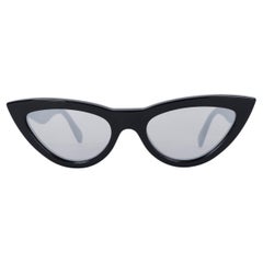 CELINE Schwarze Acetat CAT-EYE-Sonnenbrille CL40019I