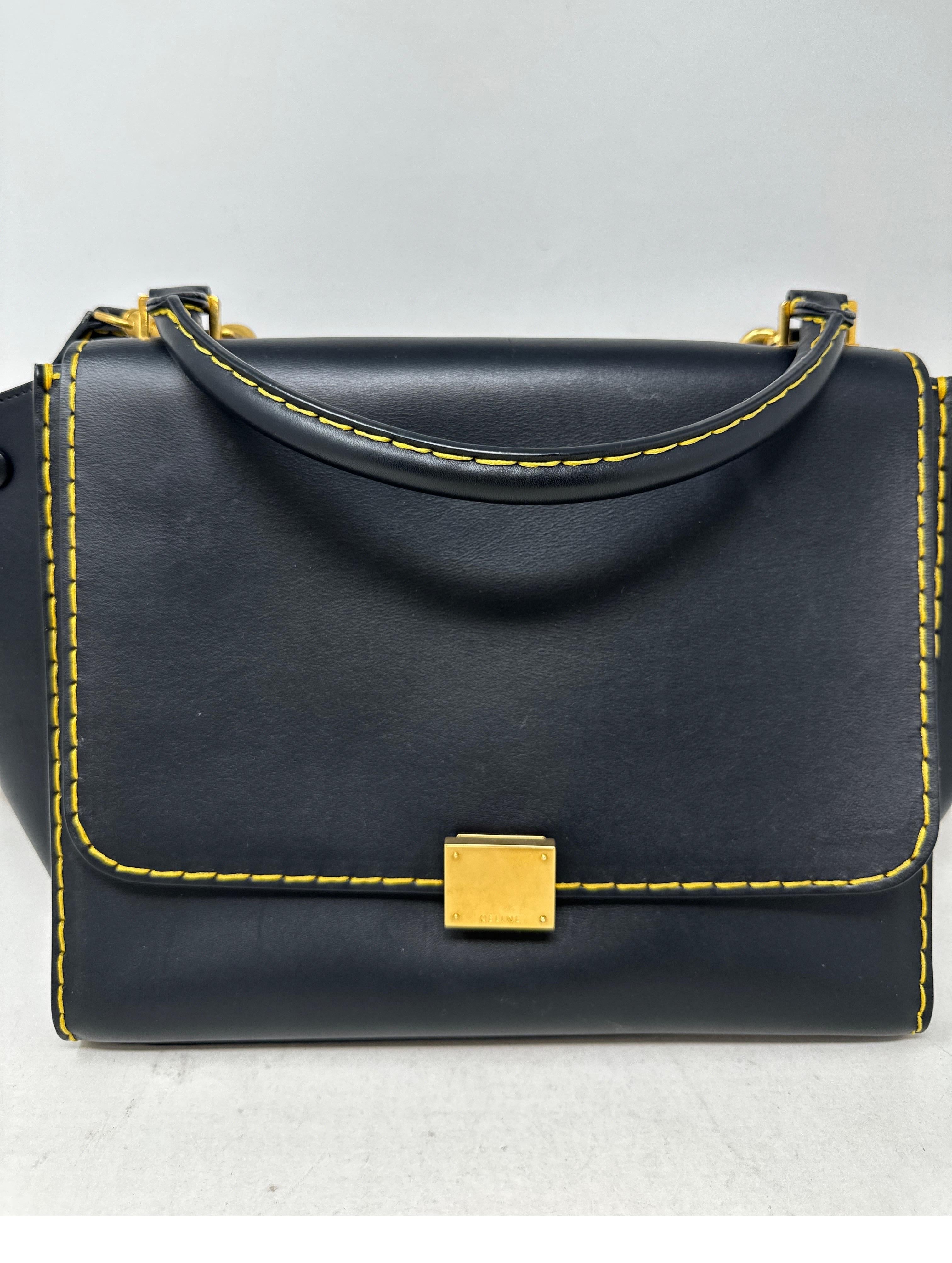 Celine Black Bag  In Excellent Condition For Sale In Athens, GA