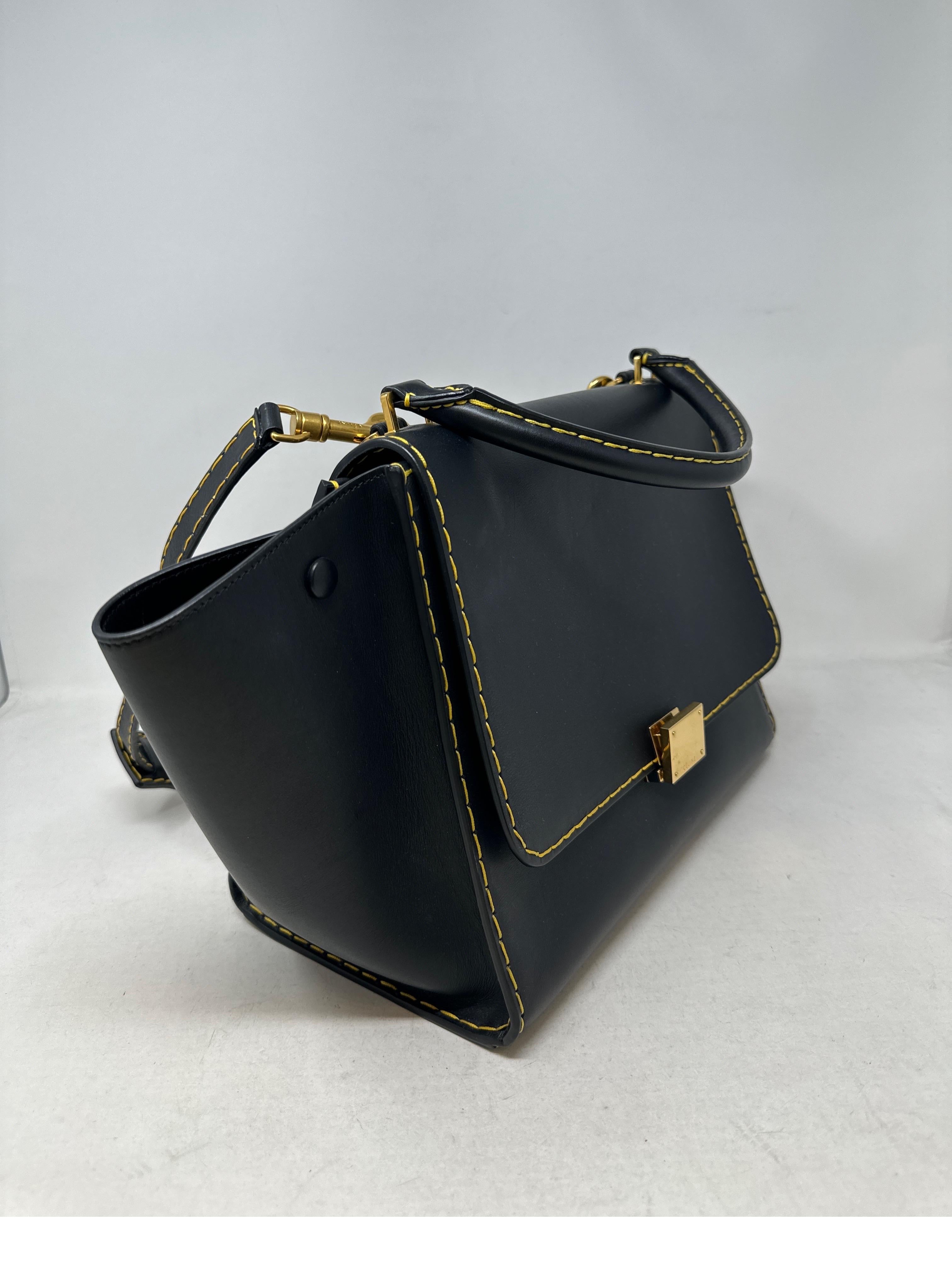 Celine Black Bag 3