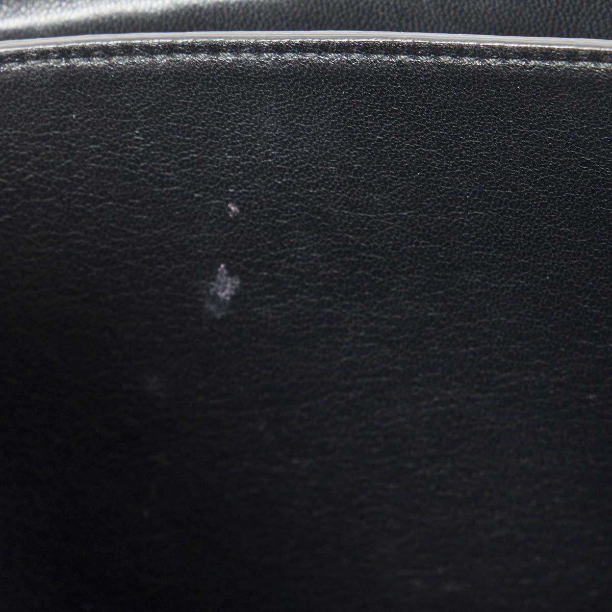 Black CELINE black Box leather MEDIUM CLASSIC Shoulder Bag
