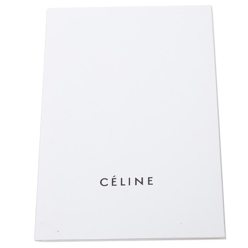 Celine Black Calfskin Leather Blade Flap Bag 2