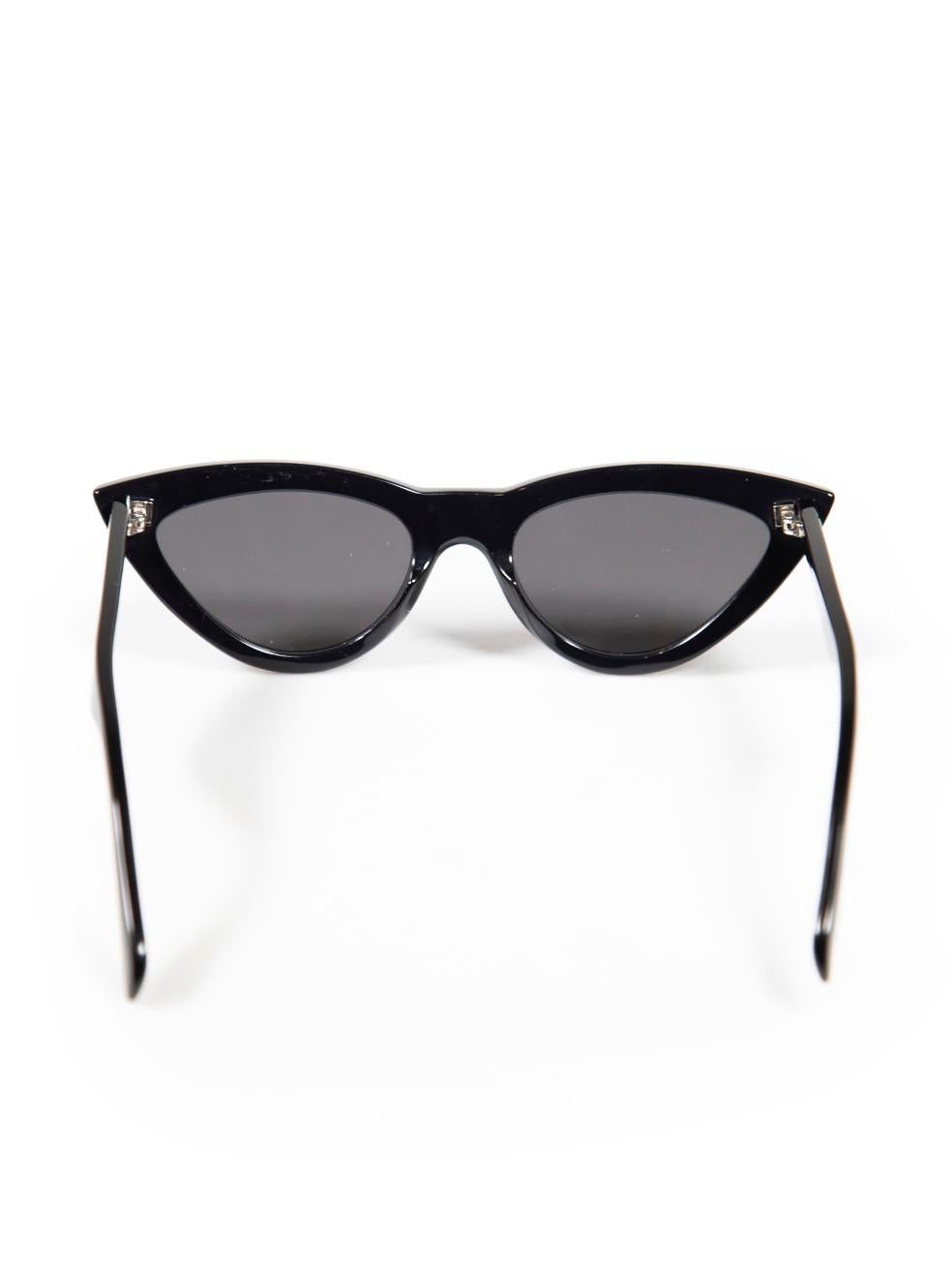 Céline Black Cat Eye Tinted Sunglasses In Good Condition In London, GB