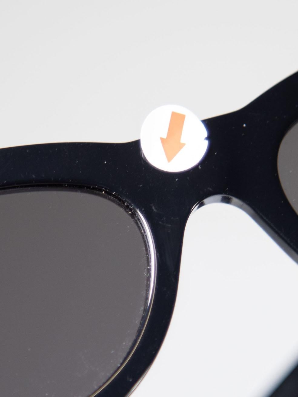 Céline Black Cat Eye Tinted Sunglasses 1