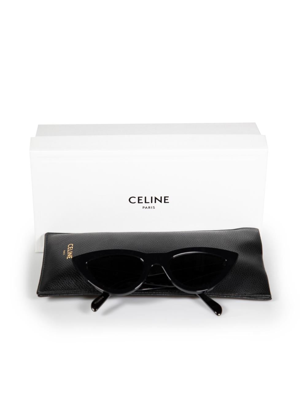 Céline Black Cat Eye Tinted Sunglasses 3