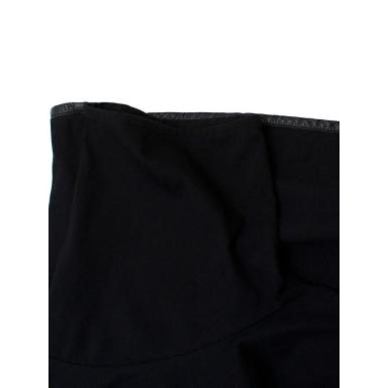 Women's Celine black cotton cape-back T-shirt For Sale