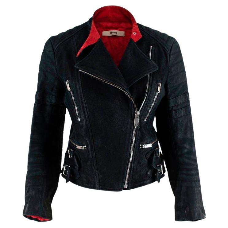 Vintage Celine Jackets - 40 For Sale at 1stDibs | celine biker jacket 