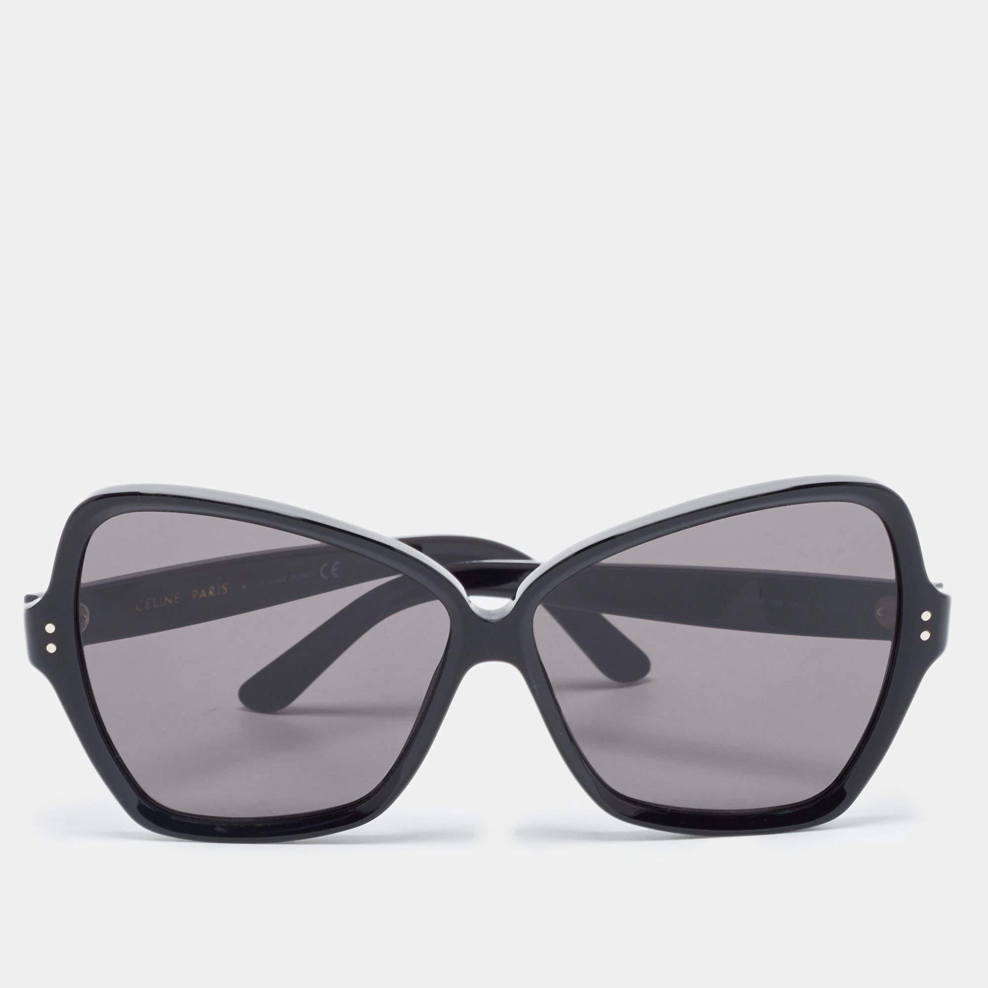 Women's Celine Black Gradient Butterfly Sunglasses