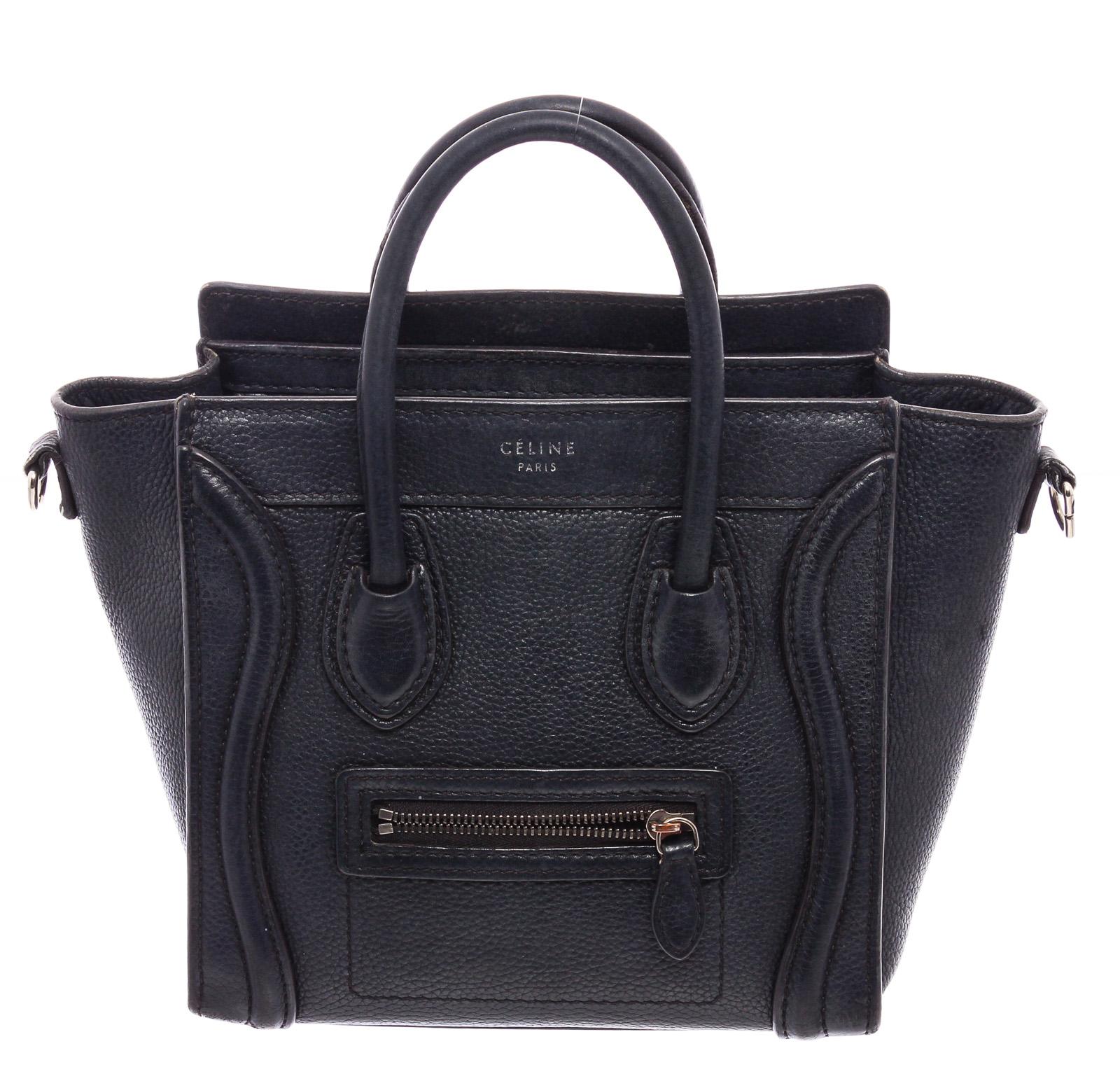 celine black handbag