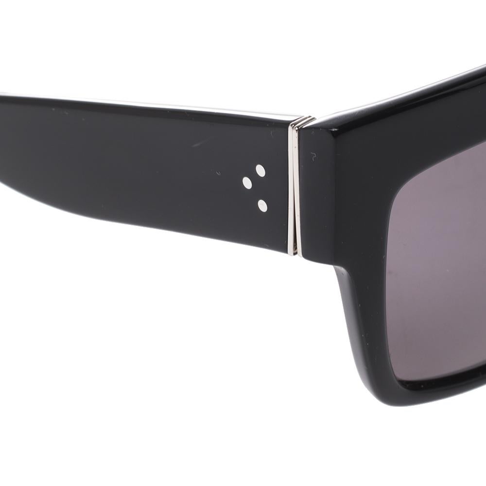 Gray Celine Black/Grey CL 41756 Square Polarized Sunglasses