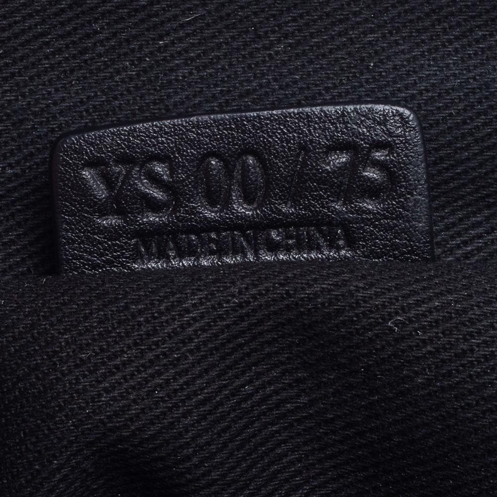 Women's Celine Black/Grey Macadam Canvas And Leather Boogie Tote