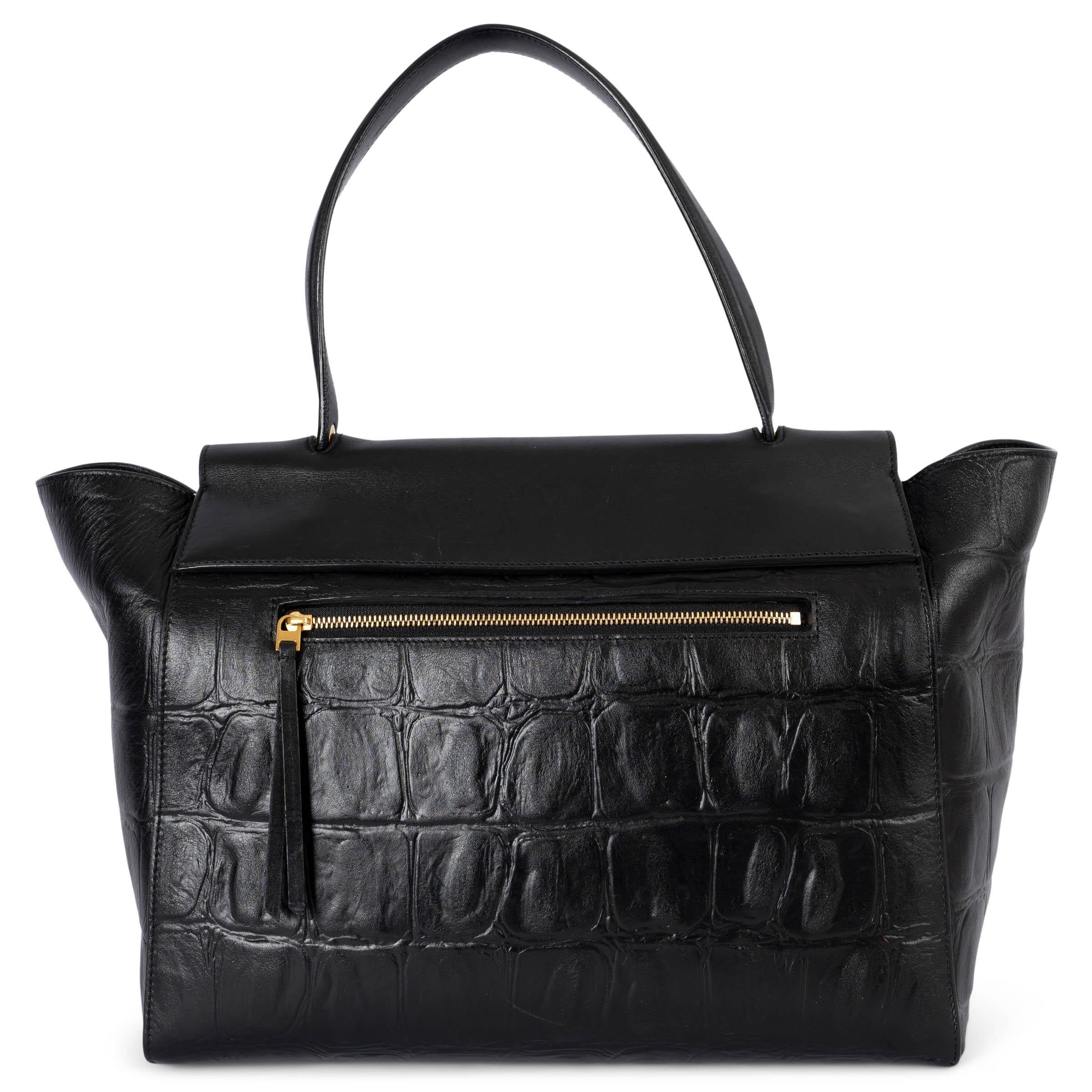 Celine black belt bag outlet