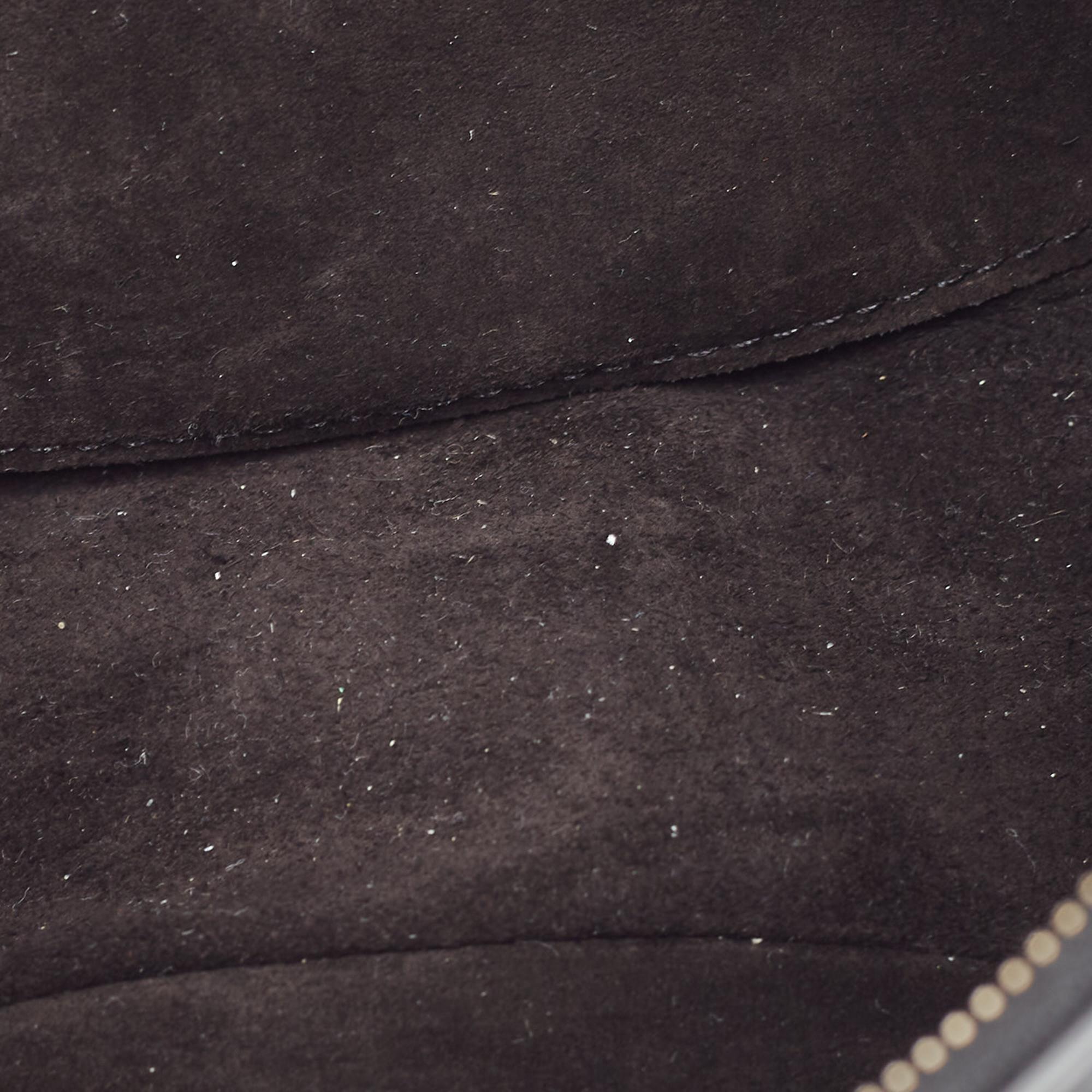 Celine Black Leather Ava Chain Shoulder Bag 3