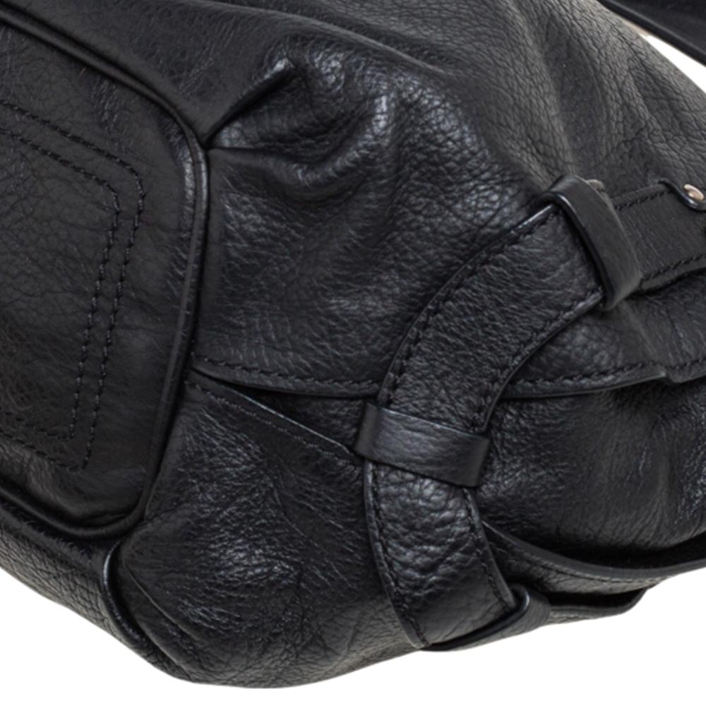 Celine Black Leather Bittersweet Hobo 1