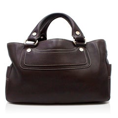 Celine Black Leather Boogie Bag