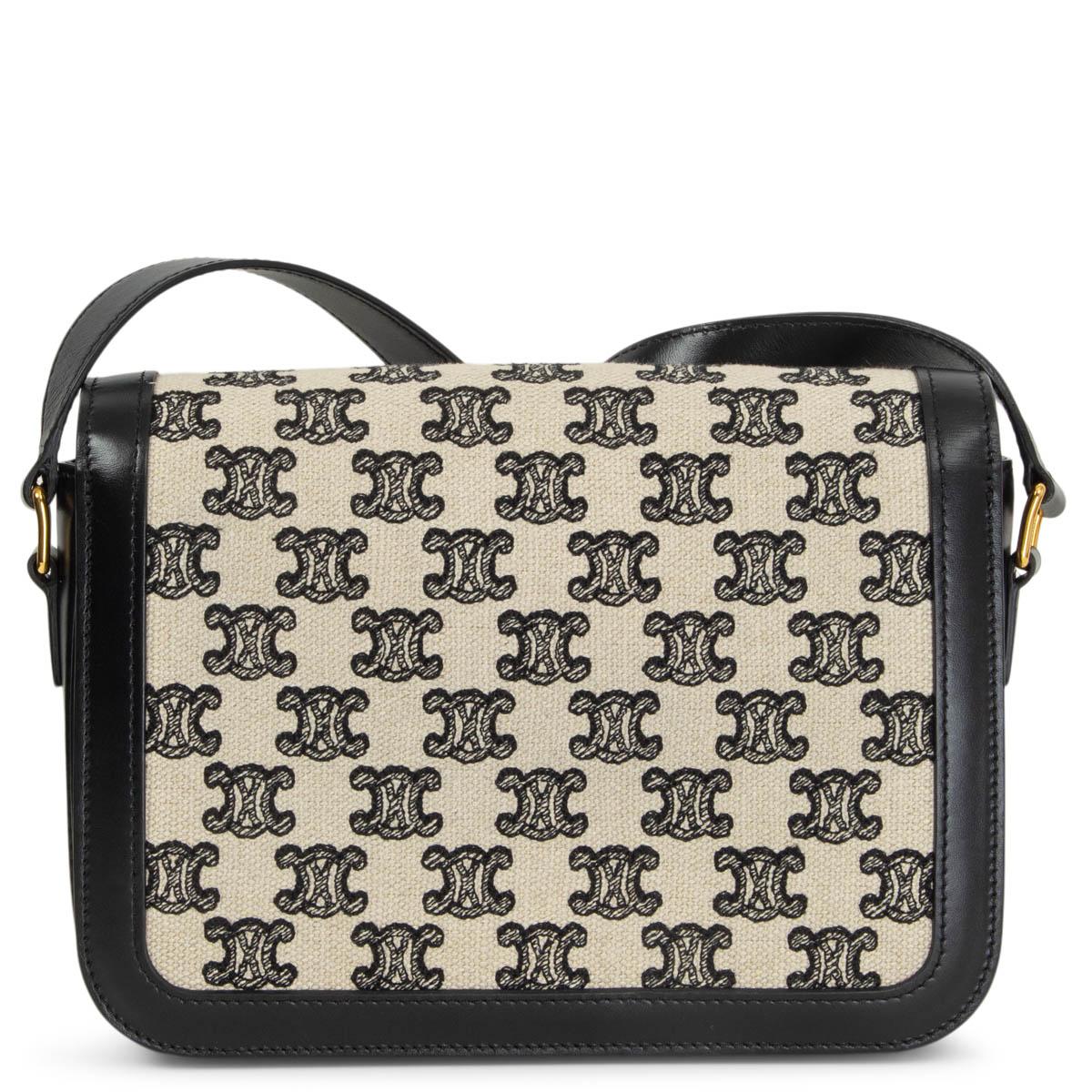 celine triomphe shoulder bag outfit