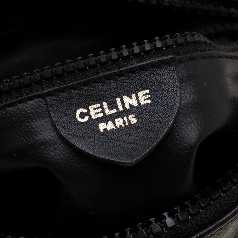 Women's Celine Black Leather Crossbody Bag