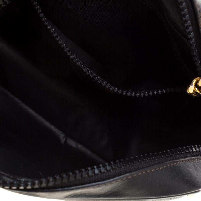 Celine Black Leather Crossbody Bag 1