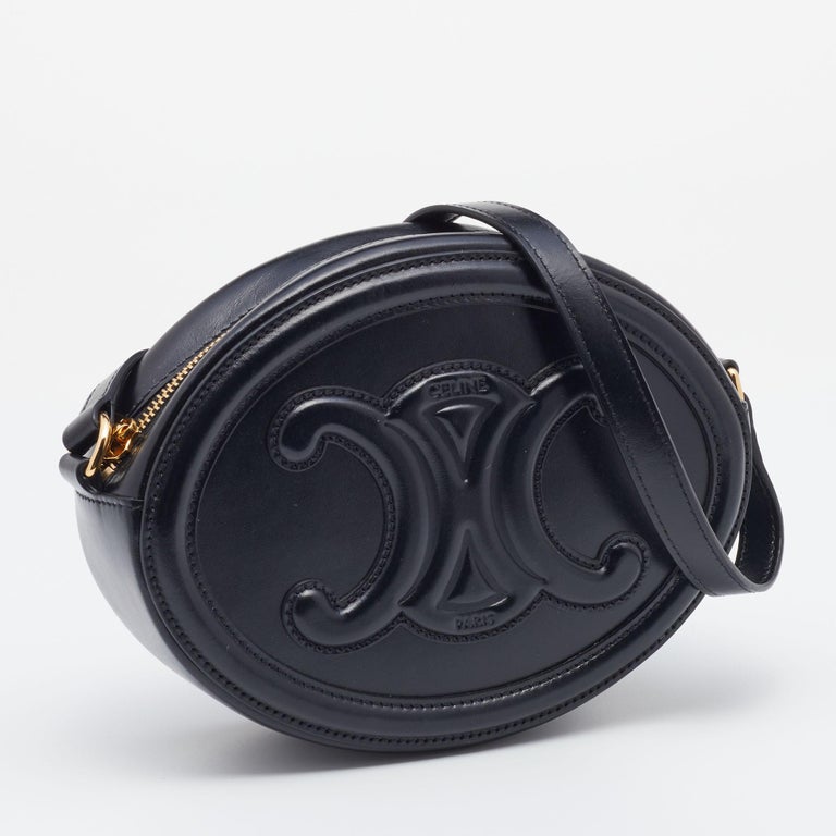 OVAL BAG CUIR TRIOMPHE in SMOOTH CALFSKIN