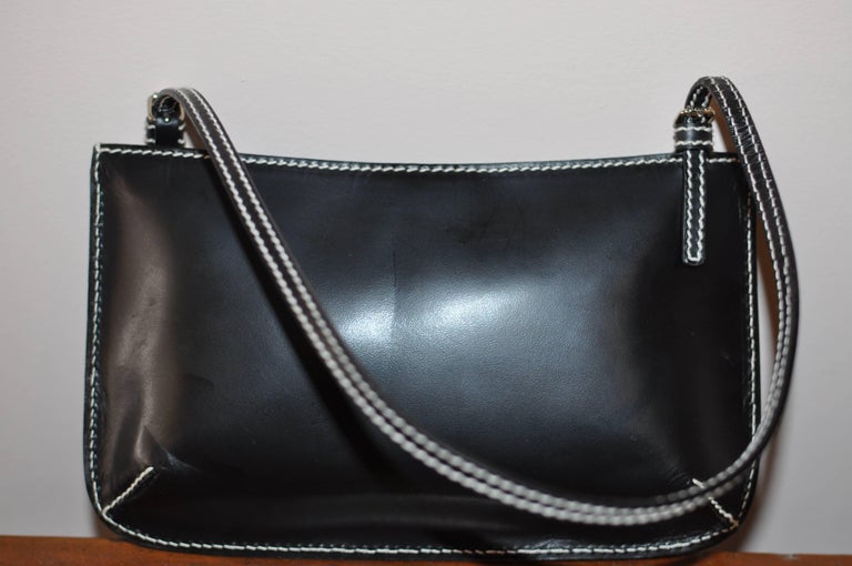 Celine Black Leather Handbag with Floral Applique CE00/13 Never Used at  1stDibs | celine ce00/13, celine ce00/12, used handbags