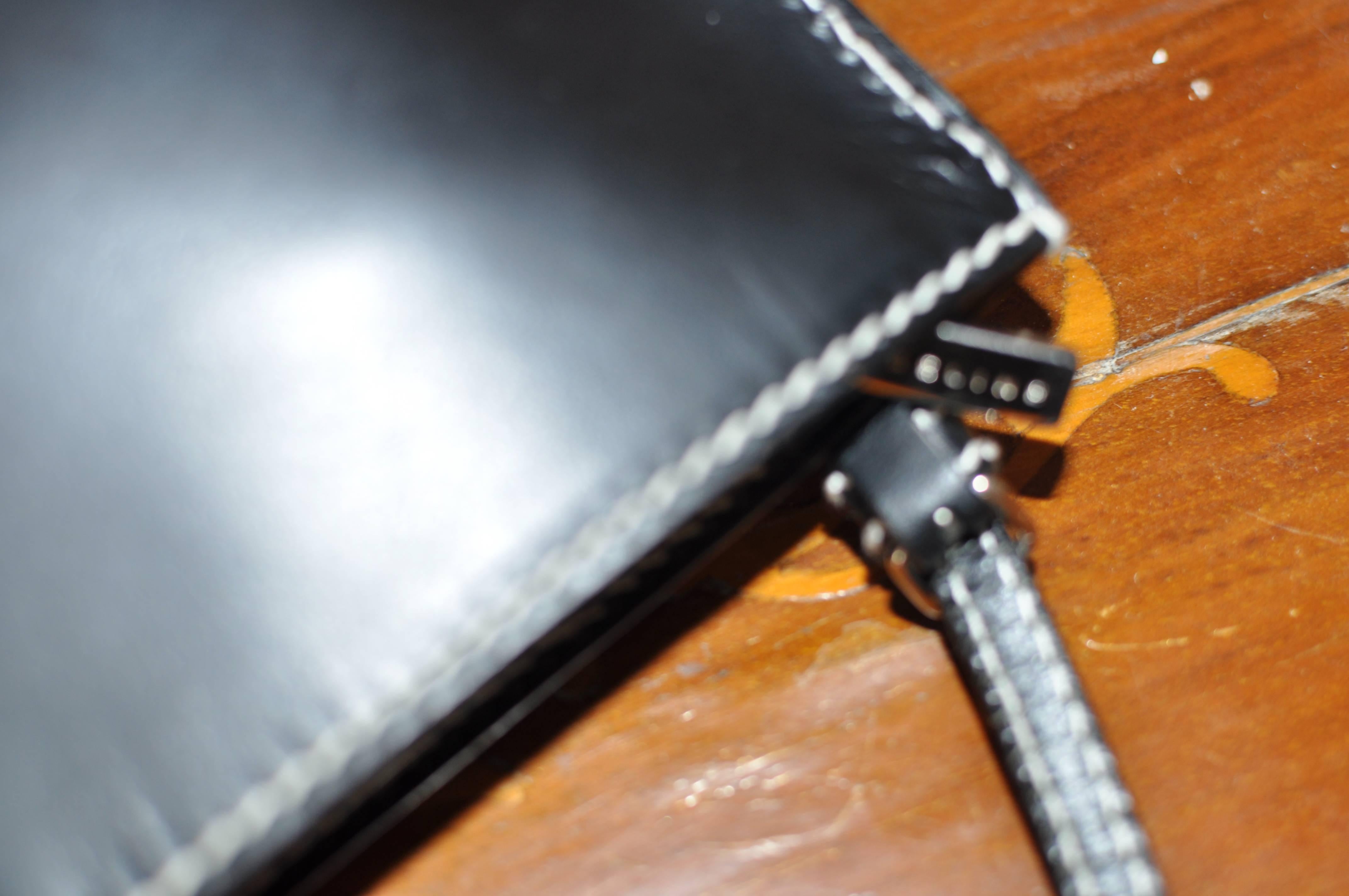 Women's Celine Black Leather Handbag with Floral Applique CE00/13 Never Used