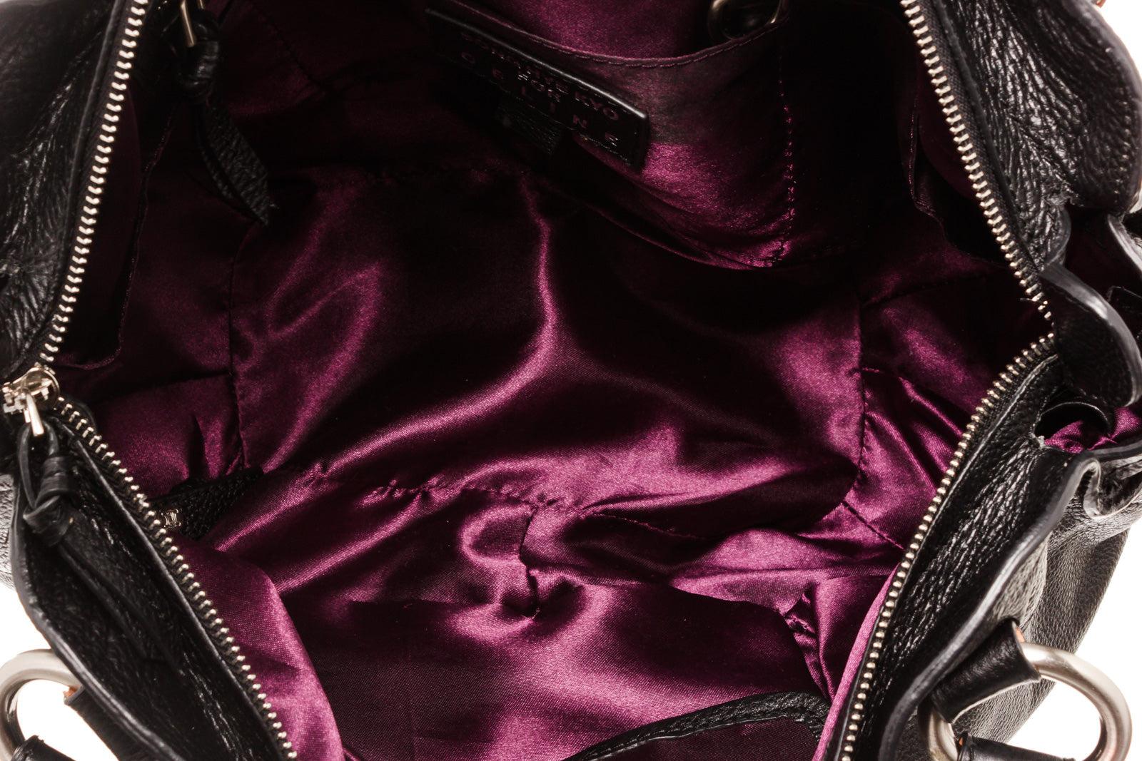 Schwarze Hye Kyo Umhängetasche aus Leder von Celine mit Ledermaterial im Angebot 2