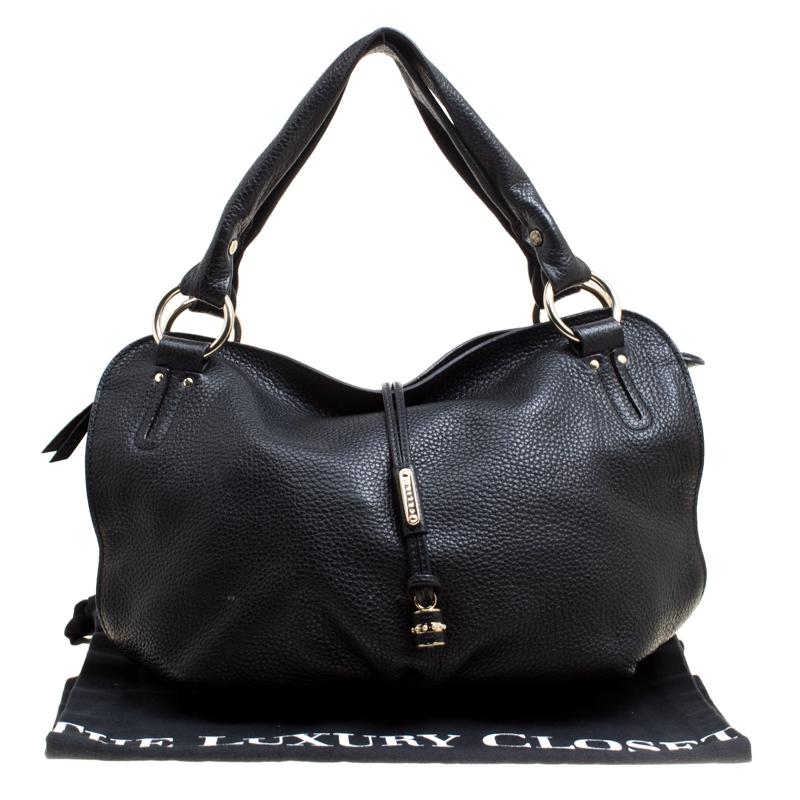 Celine Black Leather Large Bittersweet Hobo 7