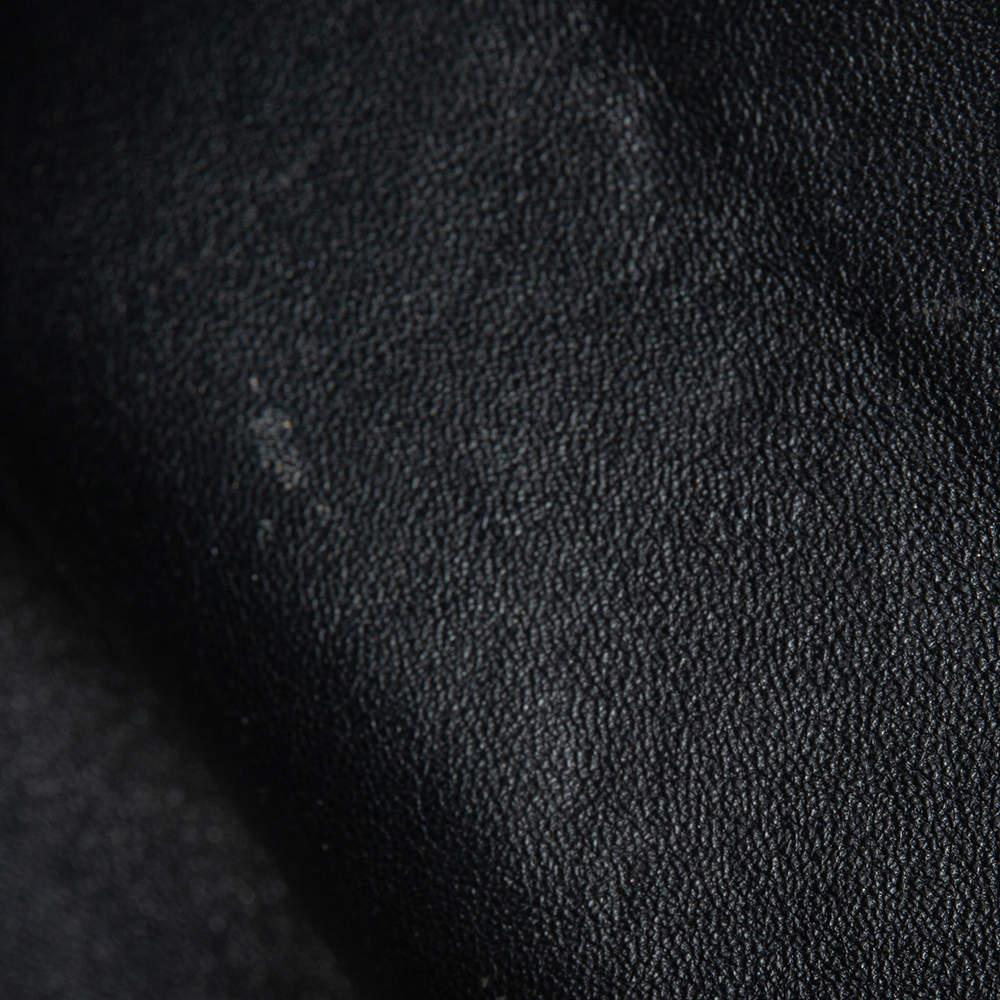 Celine Black Leather Medium Edge Top Handle Bag 5