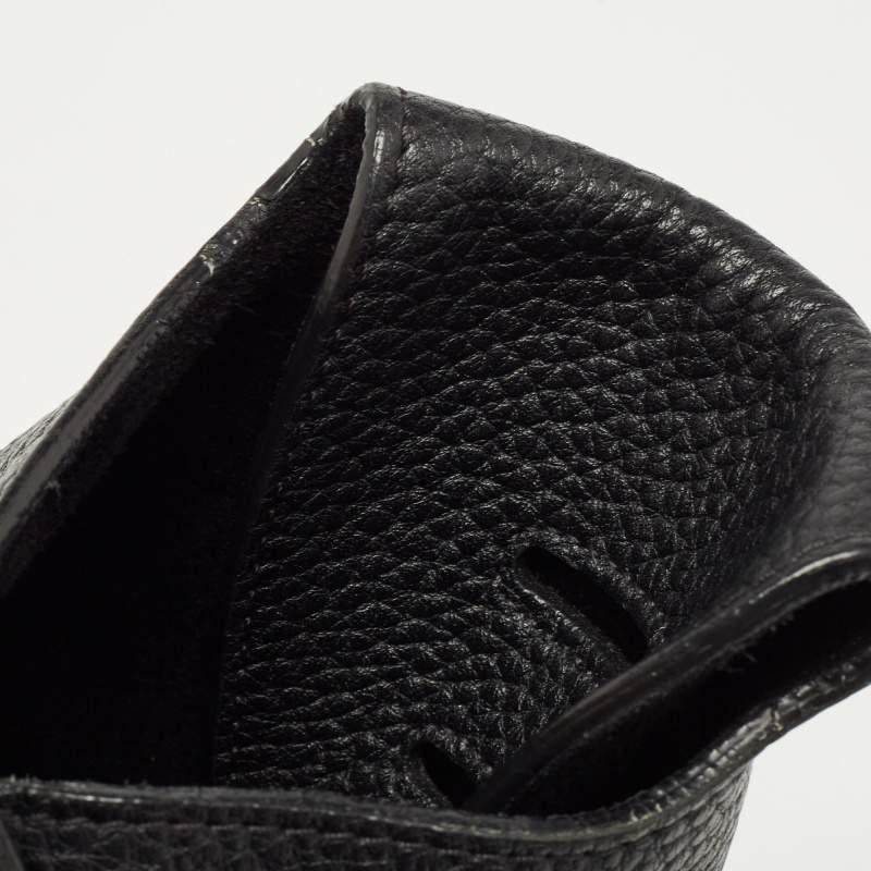 Celine Black Leather Small Tie Tote 9