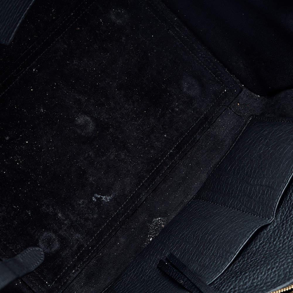 Noir Celine - Petit sac à main en cuir noir