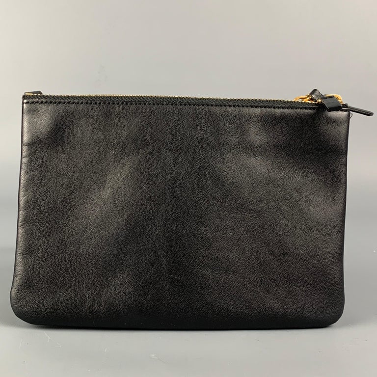 Trio leather crossbody bag Celine Black in Leather - 31348568