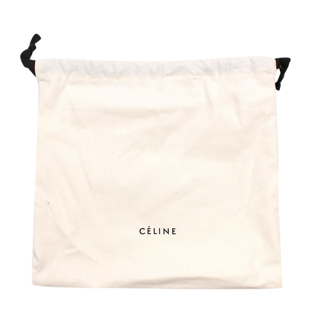 Celine Black Lizard Mini Clasp Bag 3