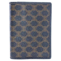 Céline Black Macadam Monogram Bifold Card Case 47cer0702 Wallet