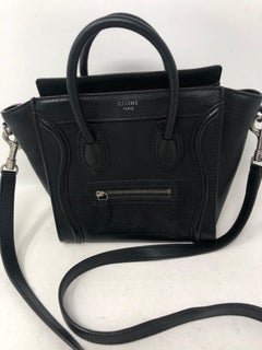 Celine Black Nano Crossbody Bag