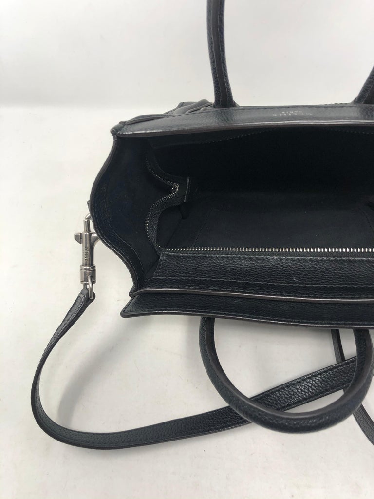 Celine Black Nano Crossbody Bag For Sale at 1stdibs